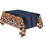 Nappe en plastique - amscan - harry potter - 120x180cm - bleu - usage unique