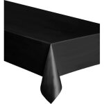 Nappe plastique noire 137 x 274 cm - noir