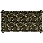 Nappe plastique nouvel an c�l�brations 137x274cm noir