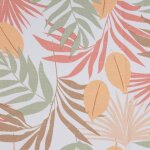 Nappe polyester feuillage tropical 140 x 240 cm