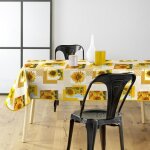 Nappe rectangle 140 x 240 cm pvc photoprint sunflowers