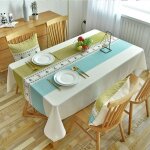 Nappe rectangulaire - az king - 90 * 140 cm - vert - tissage jacquard - antitache imperméable cirée lavable ... Nappe rectangulaire - az king - 90 * 140 cm - vert - tissage jacquard - antitache imperméable cirée lavable ...