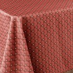 Nappe ronde 1m80 artchic t anti tache et infroissable