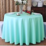 Nappe ronde diam�tre 300cm lavable en machine peut �tre utilis� dans les h�tels les banquets de mariage ...