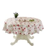Nappe ronde de restaurant de couleur pure de 150 cm vent Nappe ronde de restaurant de couleur pure de 150 cm vent