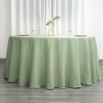 Nappe ronde sauge tissu 300cm