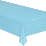 Nappe en rouleau papier damassé - marque inconnue - bleu pastel - 1. 20m x 6m Nappe en rouleau papier damassé - marque inconnue - bleu pastel - 1. 20m x 6m