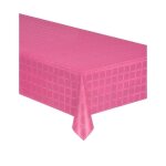 Nappe en rouleau papier damass� fuchsia