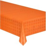 Nappe en rouleau - dart - orange - 6 x 1. 18 m - jetable - papier damass�