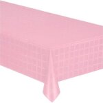 Nappe en rouleau - non spécifié - rose pastel - 1. 2 m de large - 6 m de long - papier damassé Nappe en rouleau - non spécifié - rose pastel - 1. 2 m de large - 6 m de long - papier damassé