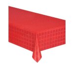 Nappe en rouleau - non spécifié - rouge - 6 x 1. 18 m - jetable - Élégante Nappe en rouleau - non spécifié - rouge - 6 x 1. 18 m - jetable - Élégante