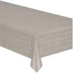 Nappe en rouleau papier damassé taupe 6 m - marron Nappe en rouleau papier damassé taupe 6 m - marron