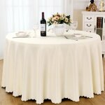 Nappe de table nappe ronde nappe ronde 240 cm nappe ronde antitache nappe exterieur table ronde - beige ... Nappe de table nappe ronde nappe ronde 240 cm nappe ronde antitache nappe exterieur table ronde - beige ...