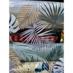 Nappes toile cir�e - promo linge - virginia - pvc - 220 x 140 cm - vert