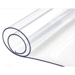 Napp� transparente - pvc 1. 5mm - �paisse rectrangulaire - protection de table � manger - tapis napp� ...