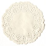 Napperons papier blancs