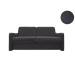 Narcisse canap convertible 3 places gris anthracite diva literie 140cm