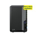 Nas synology ds225 + 8tb 2 bah�as 6gb ddr4 sata 2. 5gbe torre hot swap