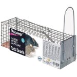 Nasse moyenne pour rats et souris monocapture - decamp - 27 cm - gris