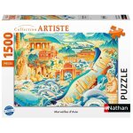 Nathan editions - 016182 - puzzle 1500 pieces - les merveilles dasie Nathan editions - 016182 - puzzle 1500 pieces - les merveilles dasie