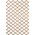 Nature palissade de jardin 50 x 150 cm bois naturel 419736