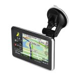 Navigation gps de voiture - universel 5 pouces - ddr256m 8g - carte - noir