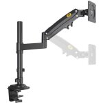 Nb h100g support de bureau robuste - accessoire gamer pro - bras pour crans lcd 17 - 30 2 - 9 kg