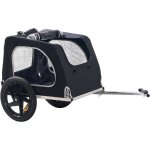 Need remorque vlo pour chien pliable avec laisse rglable adapte aux chats et chiens jusqu 40kg noire ...