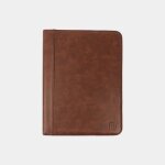 Negotia - porte documents a4 en cuir pu - confrencier a4 - porte documents pour homme et femme - marron ...