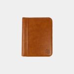 Negotia - porte documents a5 en cuir pu - confrencier a5 - porte documents pour homme et femme - marron ...
