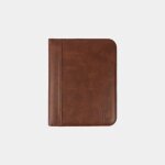 Negotia - porte documents a5 en cuir pu - confrencier a5 - porte documents pour homme et femme - marron ...
