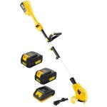 Nemura coupe - bordure 40v brushless 25 cm ? pack 2x 2ah + chargeur rapide