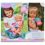 Tricycle pour enfant - famosa - nenuco - rose - ceintures de sécurité - panier amovible Tricycle pour enfant - famosa - nenuco - rose - ceintures de sécurité - panier amovible