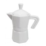 Nerthus fih 553 carafe � lait en porcelaine blanche avec cafeti�re italienne