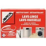 Nettoyant dtartrant - impeca - lot de 2 doses - lave - linge et lave - vaisselle - en poudre