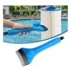 Nettoyant pour filtre de piscine brosse propre spa piscine nettoyage dbris et de la salet filtre avec ...