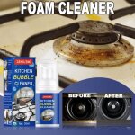 Nettoyant mousse huileuse lourde hotte cuisinire  gaz dsodorisant nettoyage mnager dgraissant