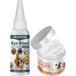Nettoyant yeux pour chien chats collyre chien yeux sr et efficace pour liminer les taches de larmes ...