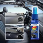 Nettoyant rnovation dintrieur de voiture tableau bord en plastique nettoyage de cuir voiture dcontamination ...
