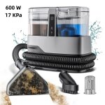 Nettoyeur de canap�s 600 w 17 kpa aspirateur eau et poussi�re avec tuyau de 15 m c�ble de 4 m pour tapis ...