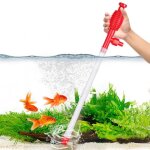 Nettoyeur de gravier daquarium aspirateur de gravier pour aquarium utilis� pour changer leau et nettoyer ...