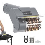 Nettoyeur de grill electrique rechargeable brosse barbecue sans fil grattoir et accessoire pour bbq en ...