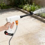 Nettoyeur haute pression portable 180w sans fil avec batterie charge rapide pour usage intensif et facile ...