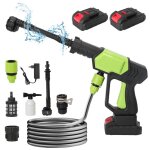 Nettoyeur haute pression sans fil 300 w - tuyau de 5 m�tres + 6 buses + d�bit de 6 l / min + surpresseur ...