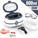 Nettoyeur à ultrasons appareil nettoyeur domestique 600ml bac en acier inoxydable nettoyeur ultrasonique ... Nettoyeur à ultrasons appareil nettoyeur domestique 600ml bac en acier inoxydable nettoyeur ultrasonique ...