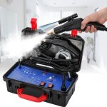 Nettoyeur vapeur 1700w haute pression 5 t�tes de brosse nettoyage cuisine voiture salle de bain