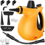 Nettoyeur vapeur portatif puissant avec 11 accessoires pour le nettoyage de toutes les surfaces sans ...