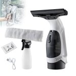 Nettoyeur de vitres 2 kpa lave vitre �lectrique sans fil avec raclettes de 28cm r�servoir 150 ml pour ...