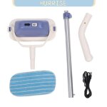 Nettoyeur de vitres �lectrique poteau t�lescopique essuie - glace sans fil rechargeable pour le nettoyage ...