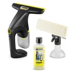 Nettoyeur de vitres karcher wv 1 compact extra + black - chargeur usb - c